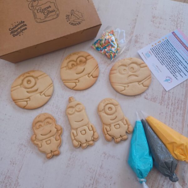 Alternative view of Galletas para decorar Minions 6 unidades
