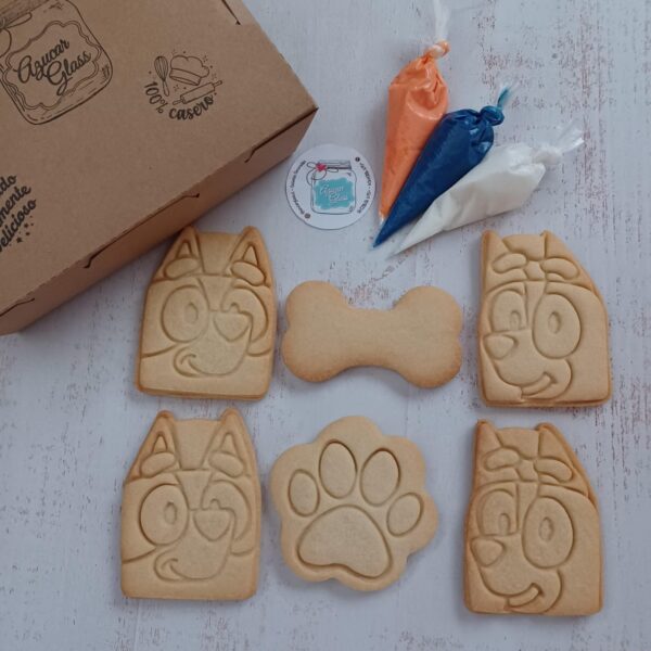 Galletas para decorar Bluey 6 unidades