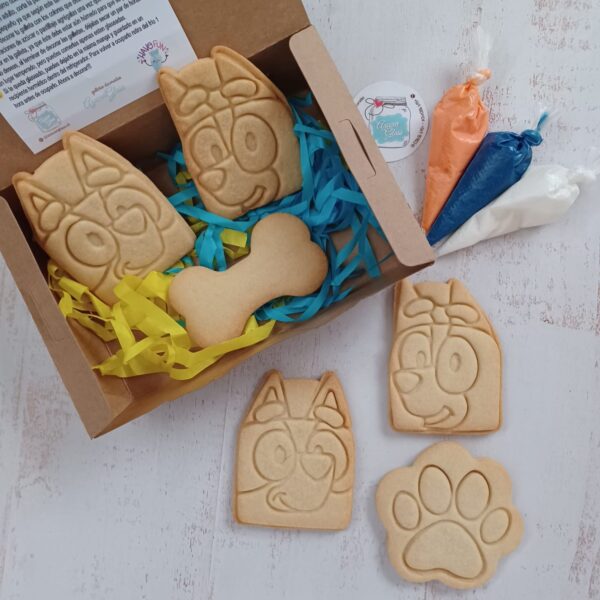 Alternative view of Galletas para decorar Bluey 6 unidades