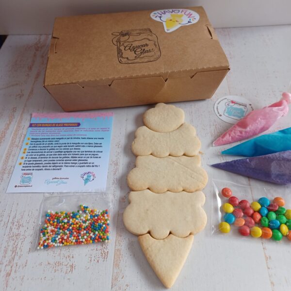 Galletas para decorar "Crea un Helado de ensueño"