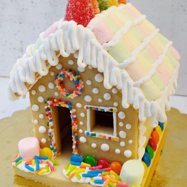 Alternative view of Kit casita de galletas Navidad vainilla