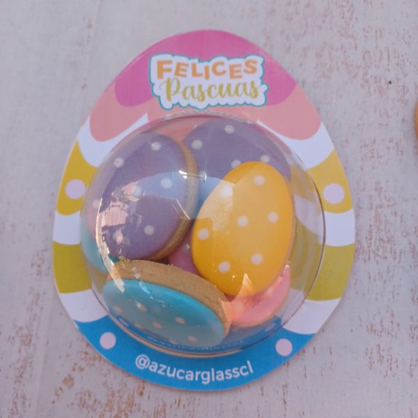 Domo mini huevitos pascua 6 unidades